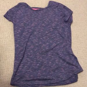 Girls champion purple athletic T-shirt